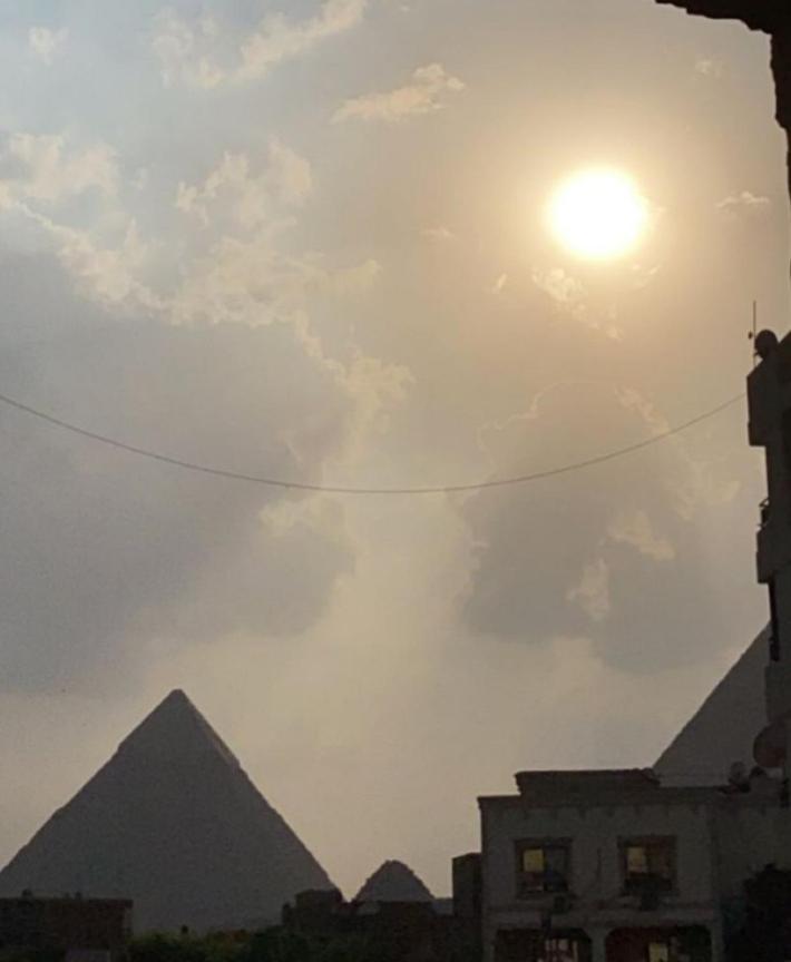 Asma Pyramids View Hotel Kafrat al Jabal Luaran gambar